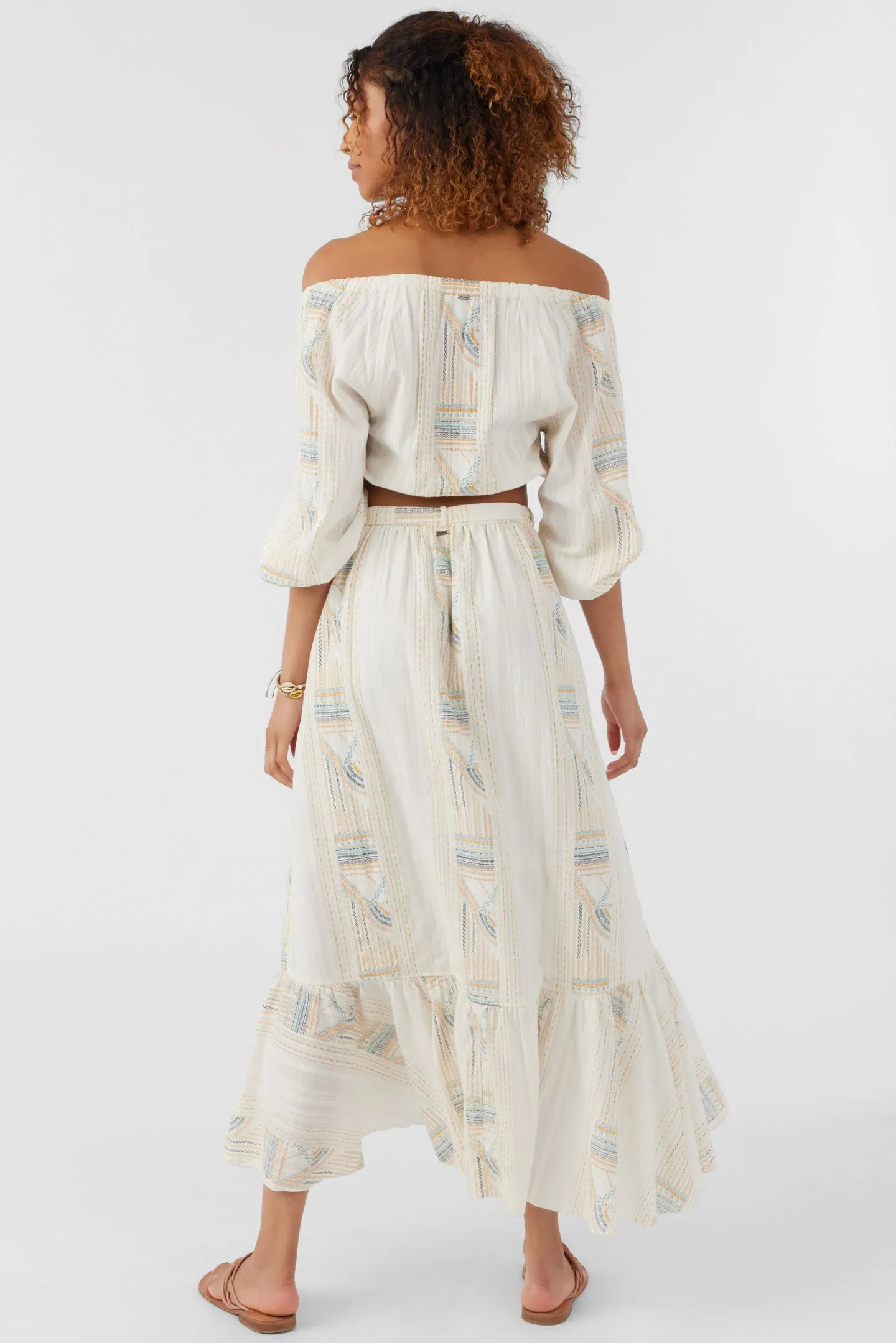 ADILAH HIGH-LOW WRAP SKIRT