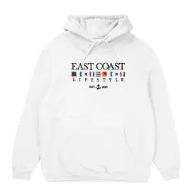 Boat Flag Embroidered Hoodie (XL - 3XL Only)