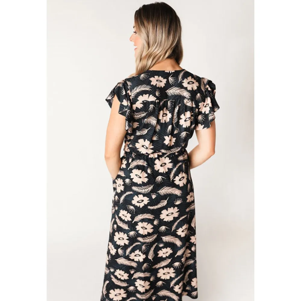 Chalk & Notch Orchid Midi Dress Pattern