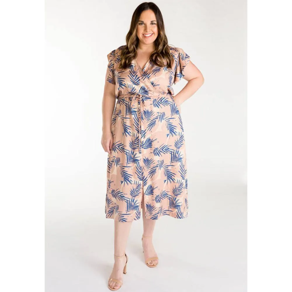 Chalk & Notch Orchid Midi Dress Pattern