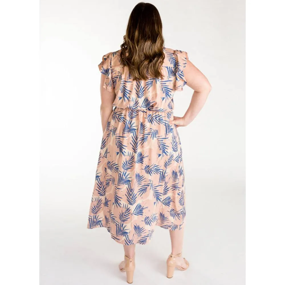 Chalk & Notch Orchid Midi Dress Pattern