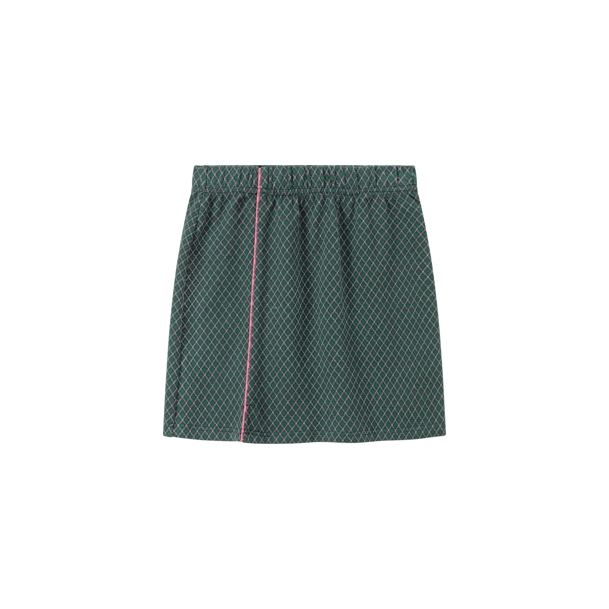 Check A-Line Skirt