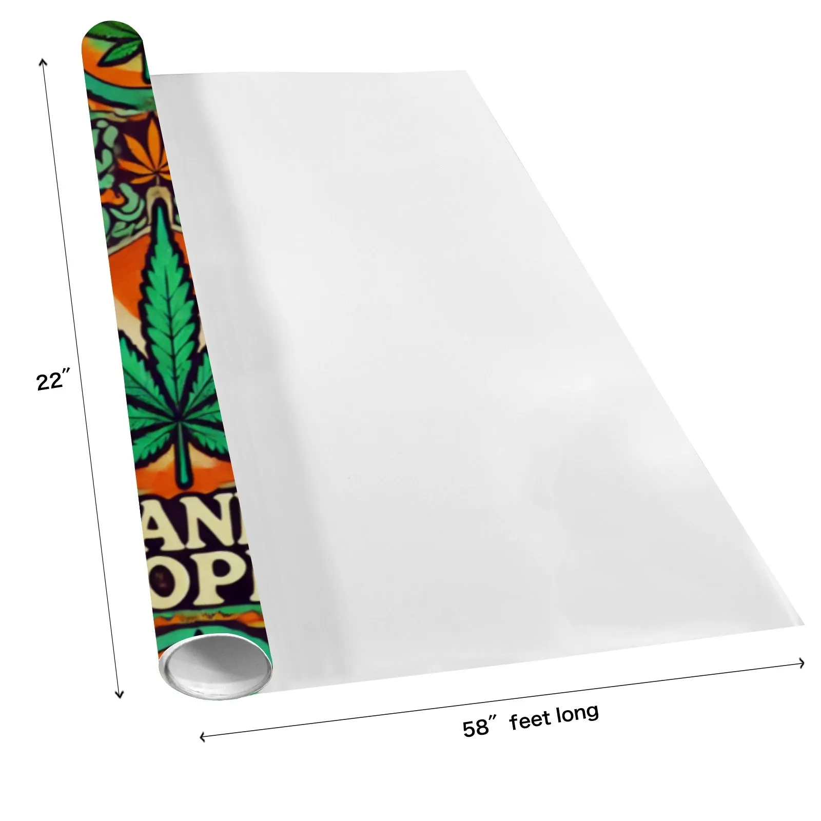 Dope Gift Wrap Roll 58"x 22"