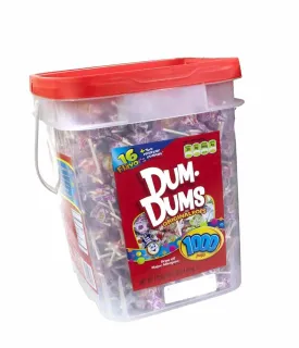 Dum Dum Pops 1000 Count Tubs