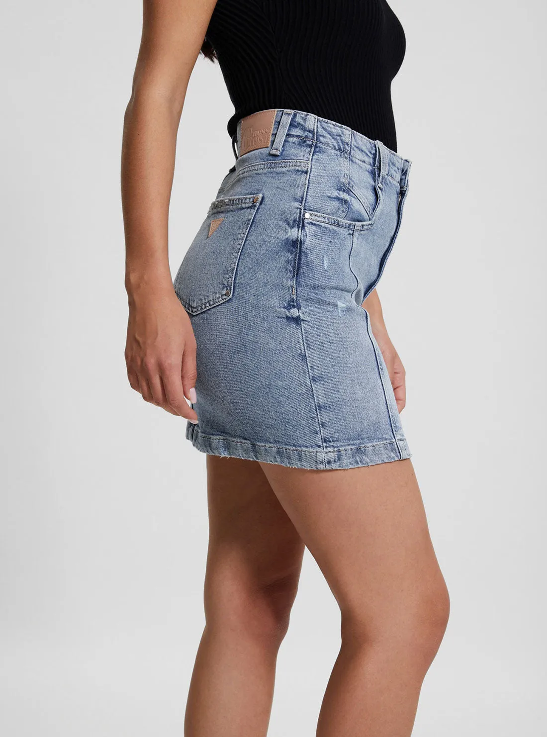 Eco Willow Denim Skirt