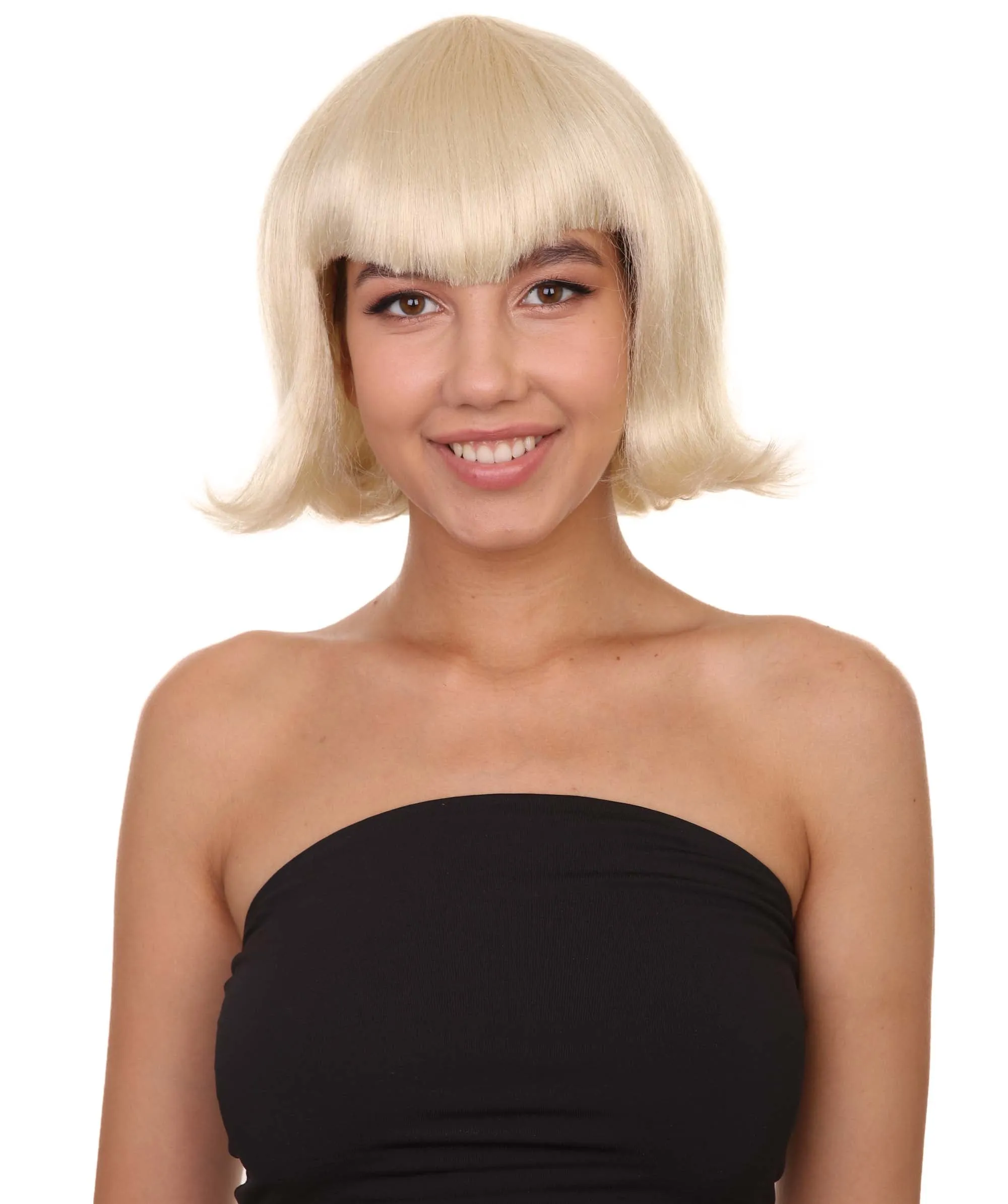 Female Vampire Wig | Cosplay Black Vampire Wigs | Premium Breathable Capless Cap