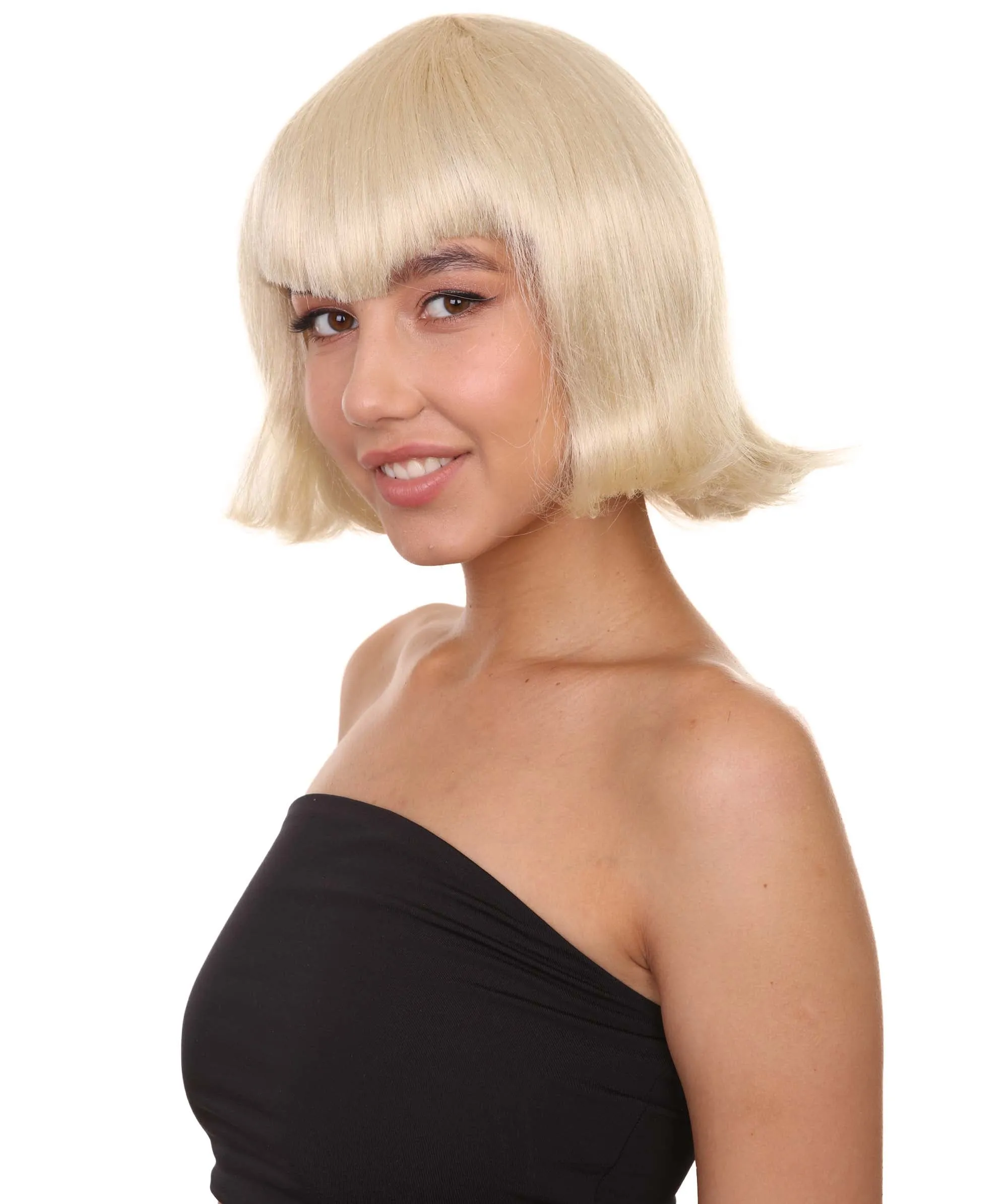 Female Vampire Wig | Cosplay Black Vampire Wigs | Premium Breathable Capless Cap