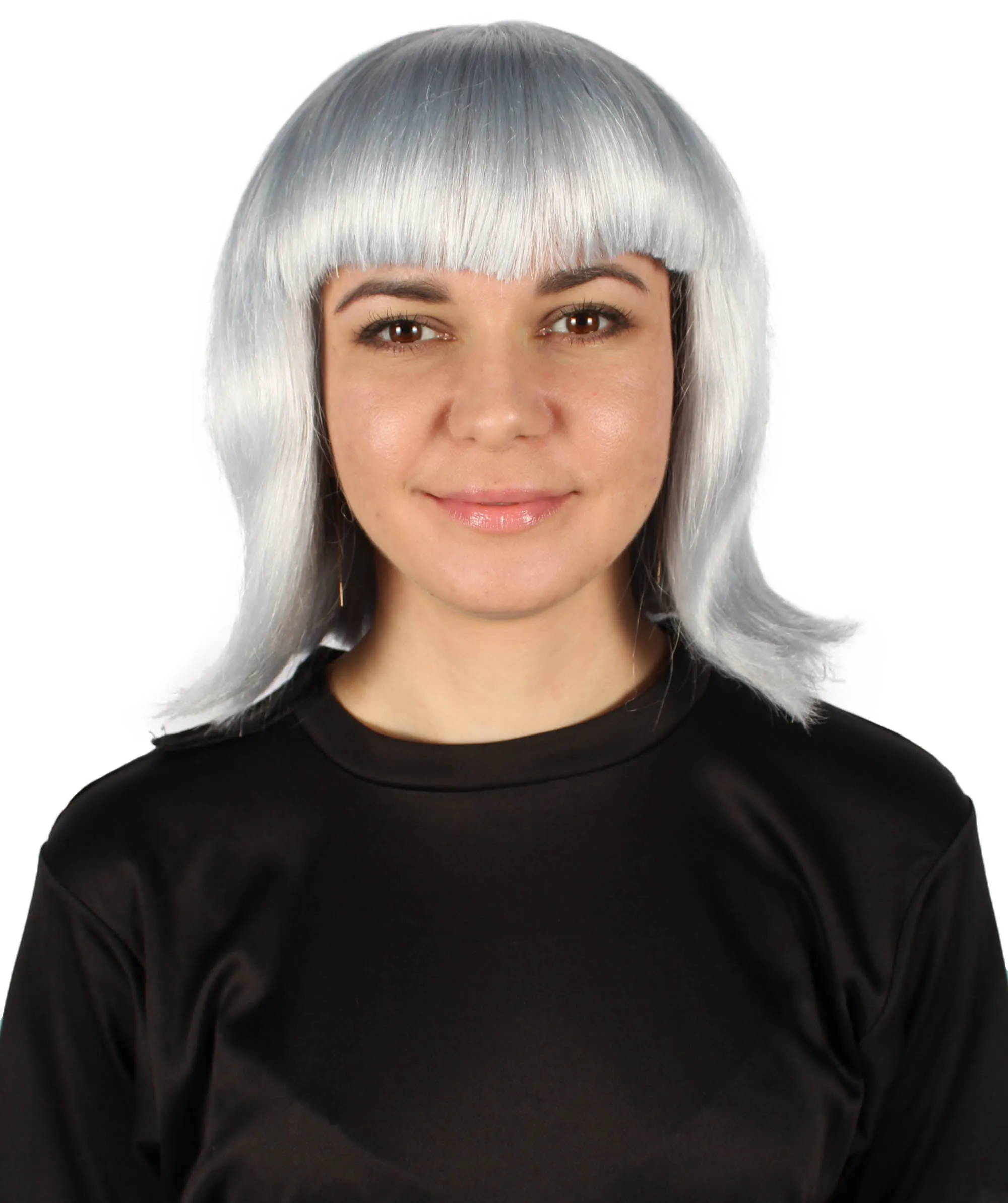 Female Vampire Wig | Cosplay Black Vampire Wigs | Premium Breathable Capless Cap