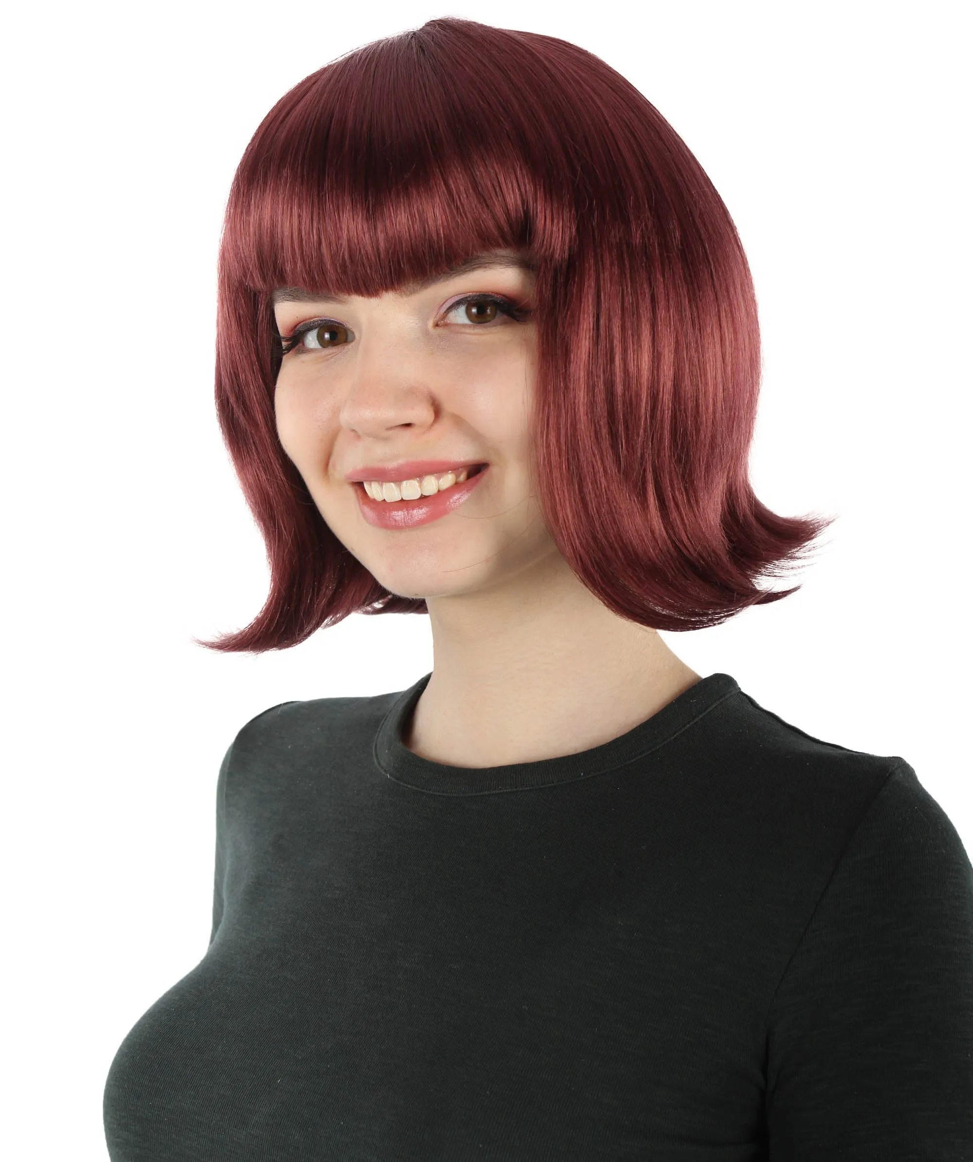 Female Vampire Wig | Cosplay Black Vampire Wigs | Premium Breathable Capless Cap