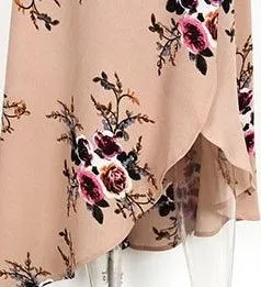 FLORAL BOHO HIGH WAIST MAXI SKIRT