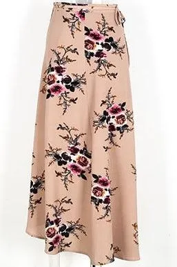 FLORAL BOHO HIGH WAIST MAXI SKIRT