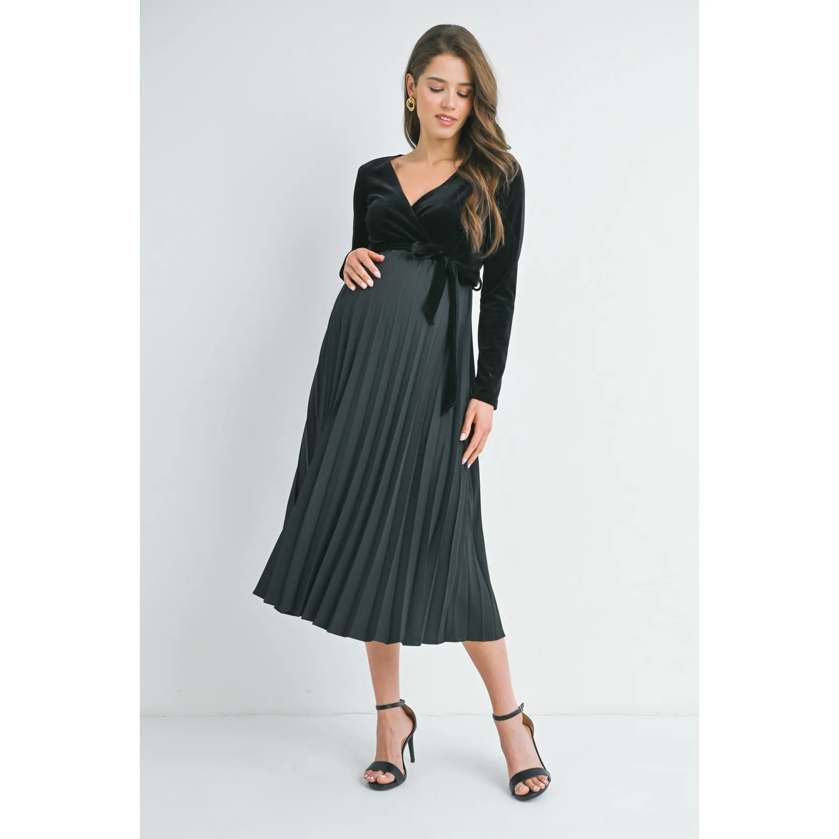 Jessica Pleated Midi