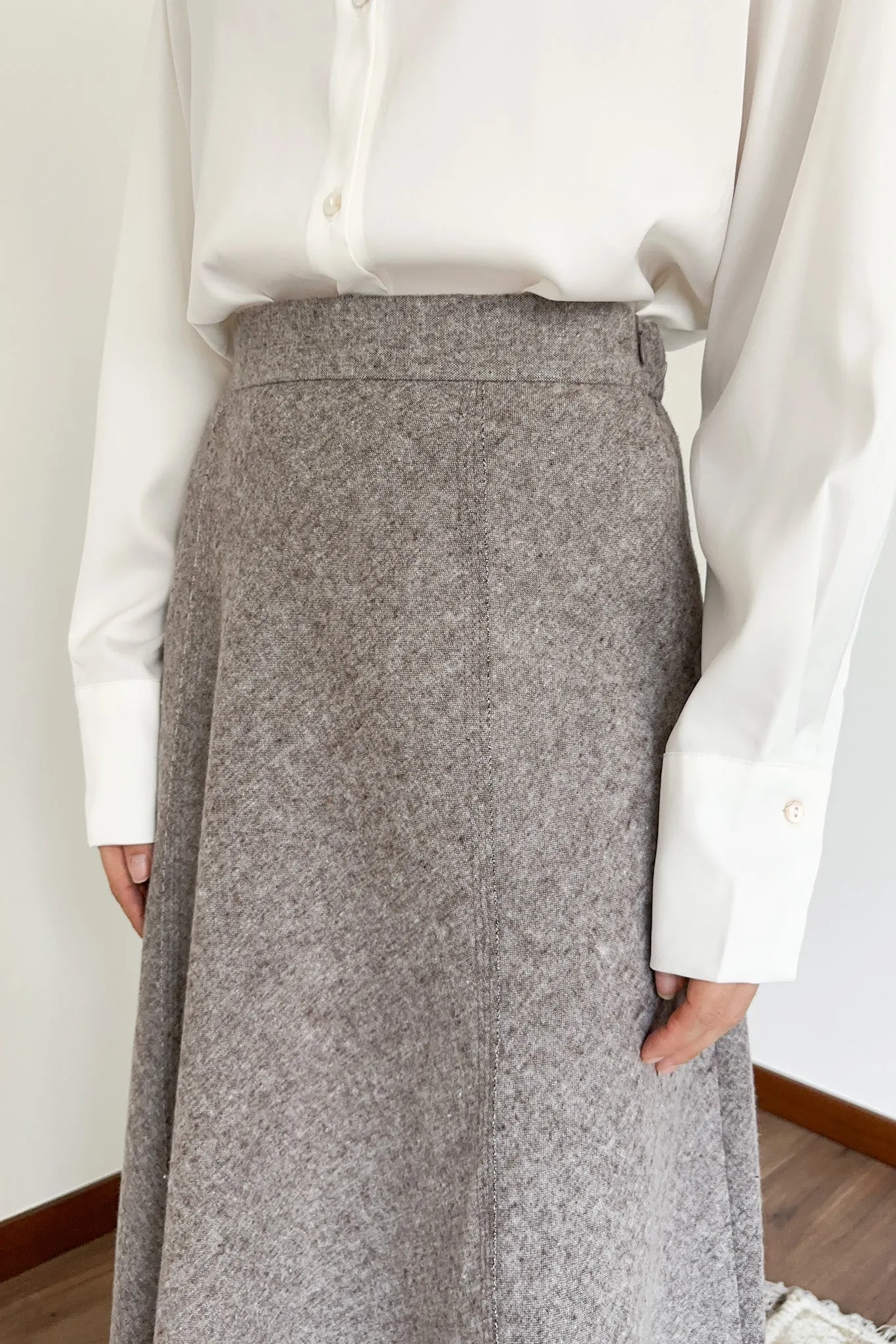 Lauren A Line Flared Skirt