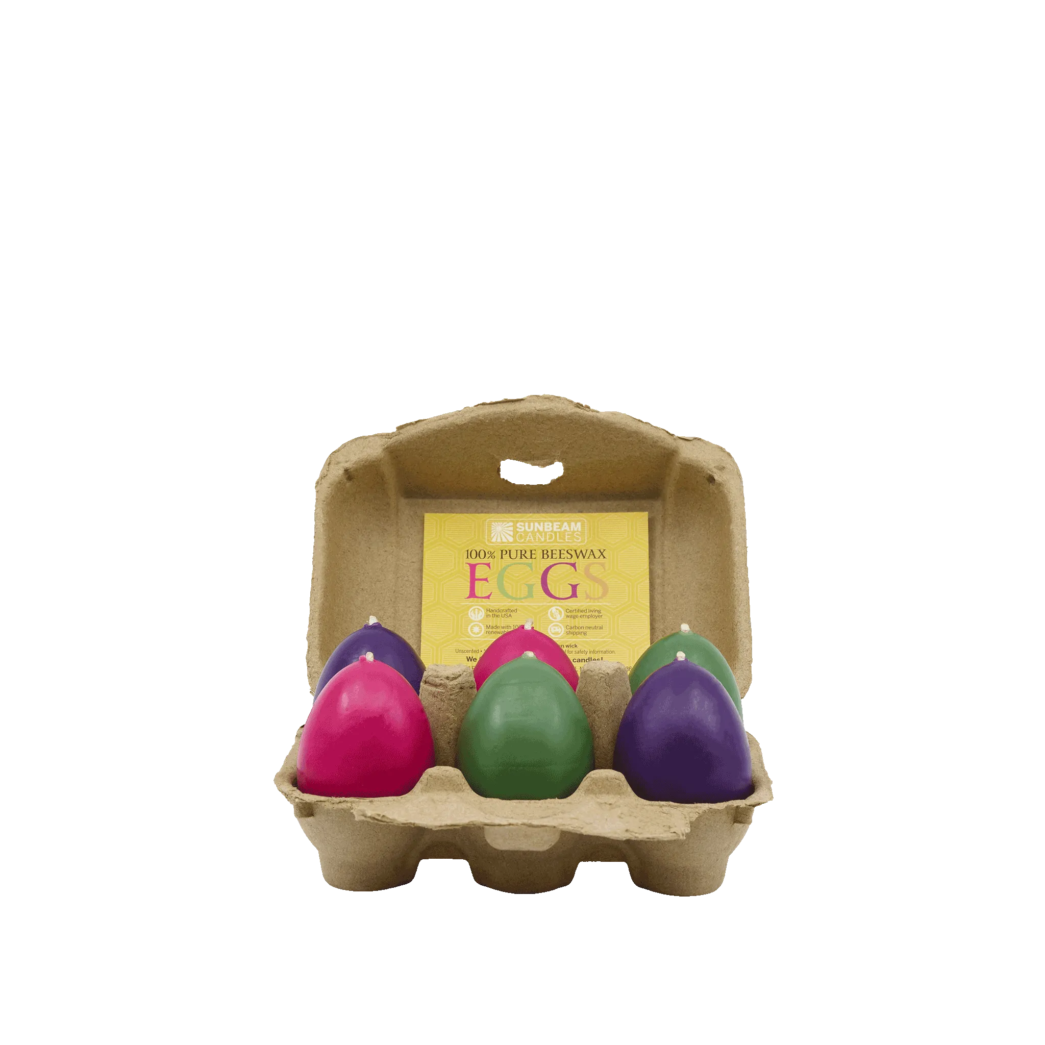 Mini Egg cartons 6-ct & 18-ct natural and assorted