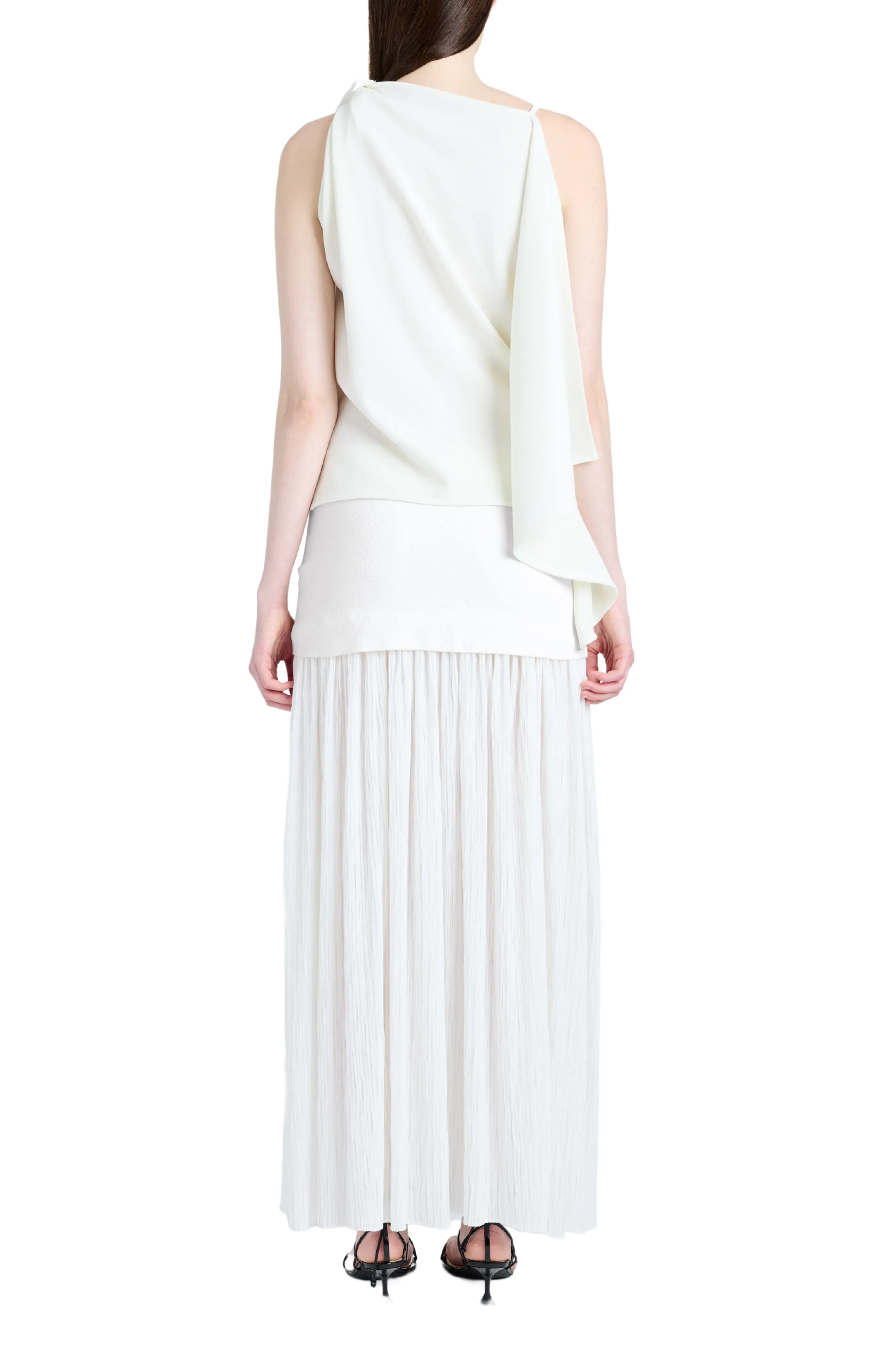 Paige Pleated Chiffon Skirt