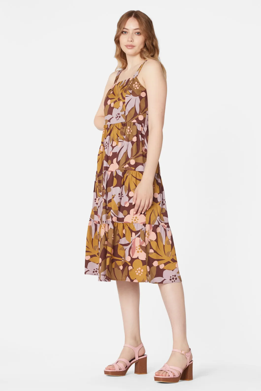 Pippa Floral Midi Dress