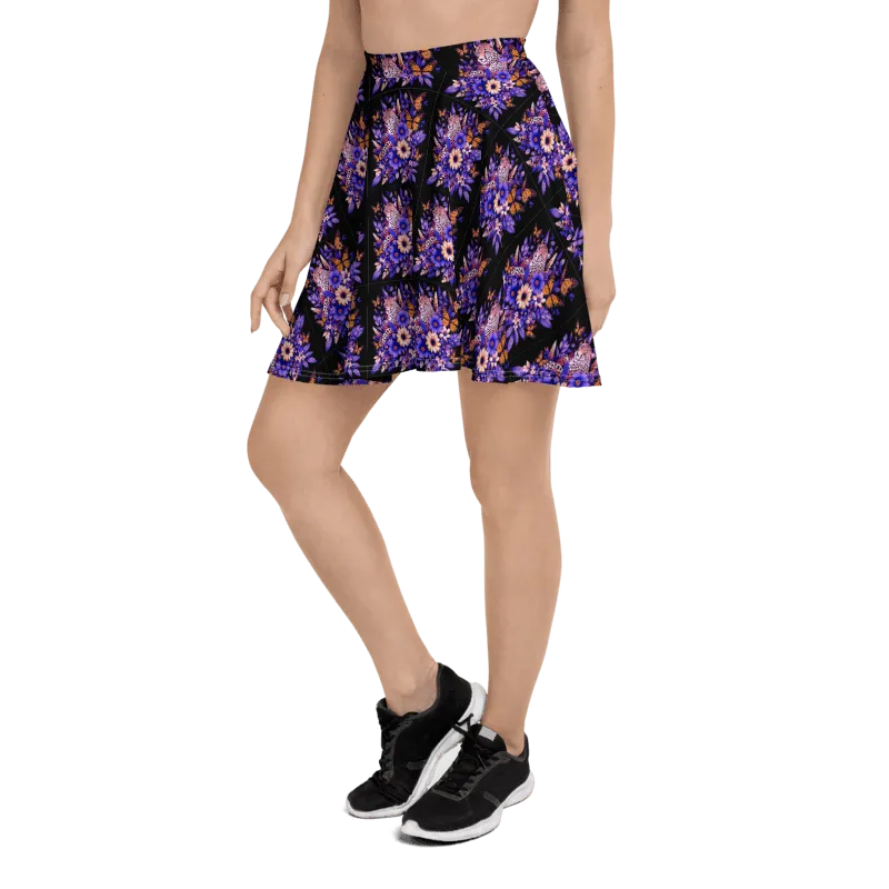 "Cat Lovers" Collection - Designer Skater Skirt