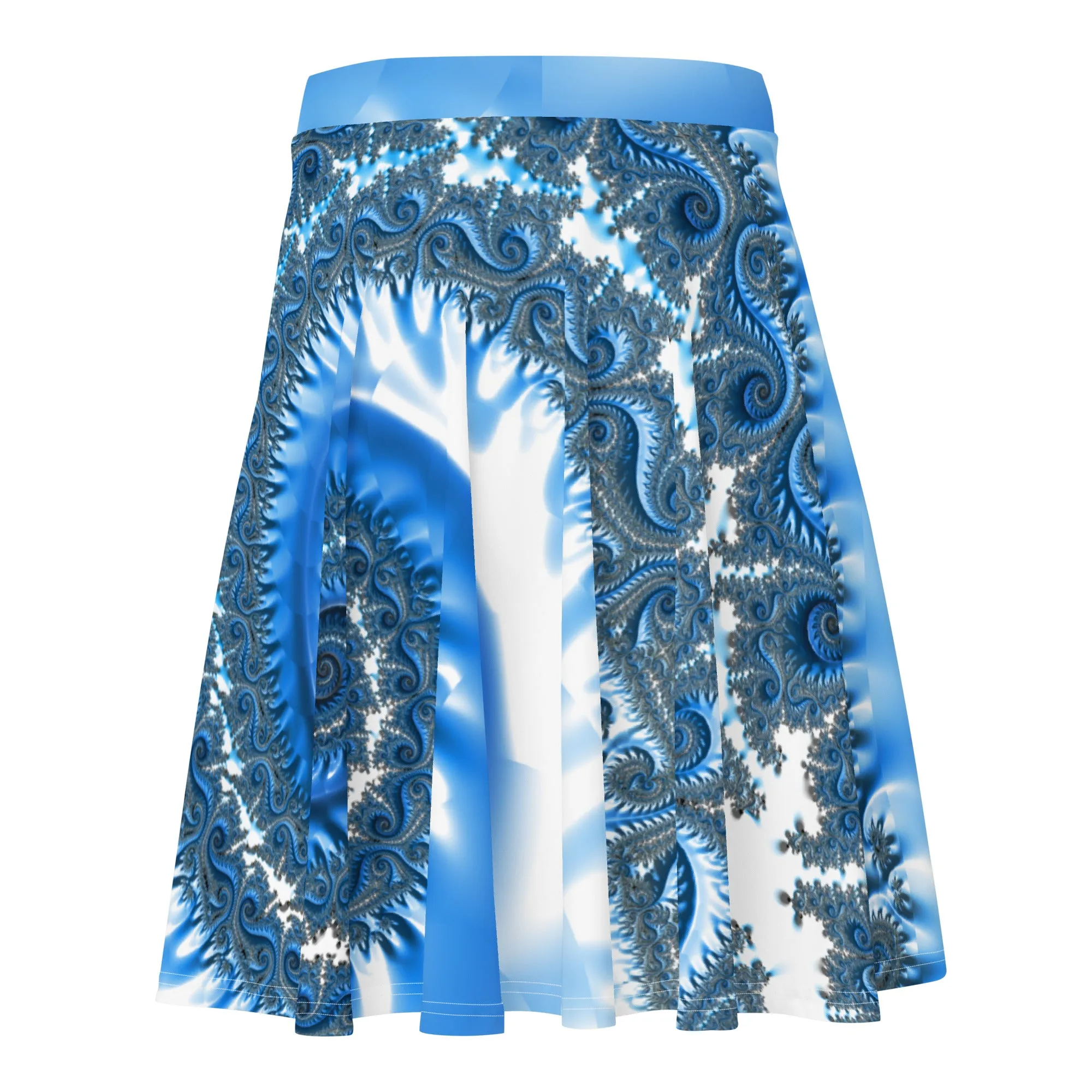 "Fractal Fern" Collection - Designer Skater Skirt