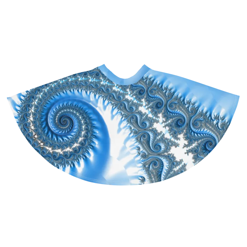 "Fractal Fern" Collection - Designer Skater Skirt