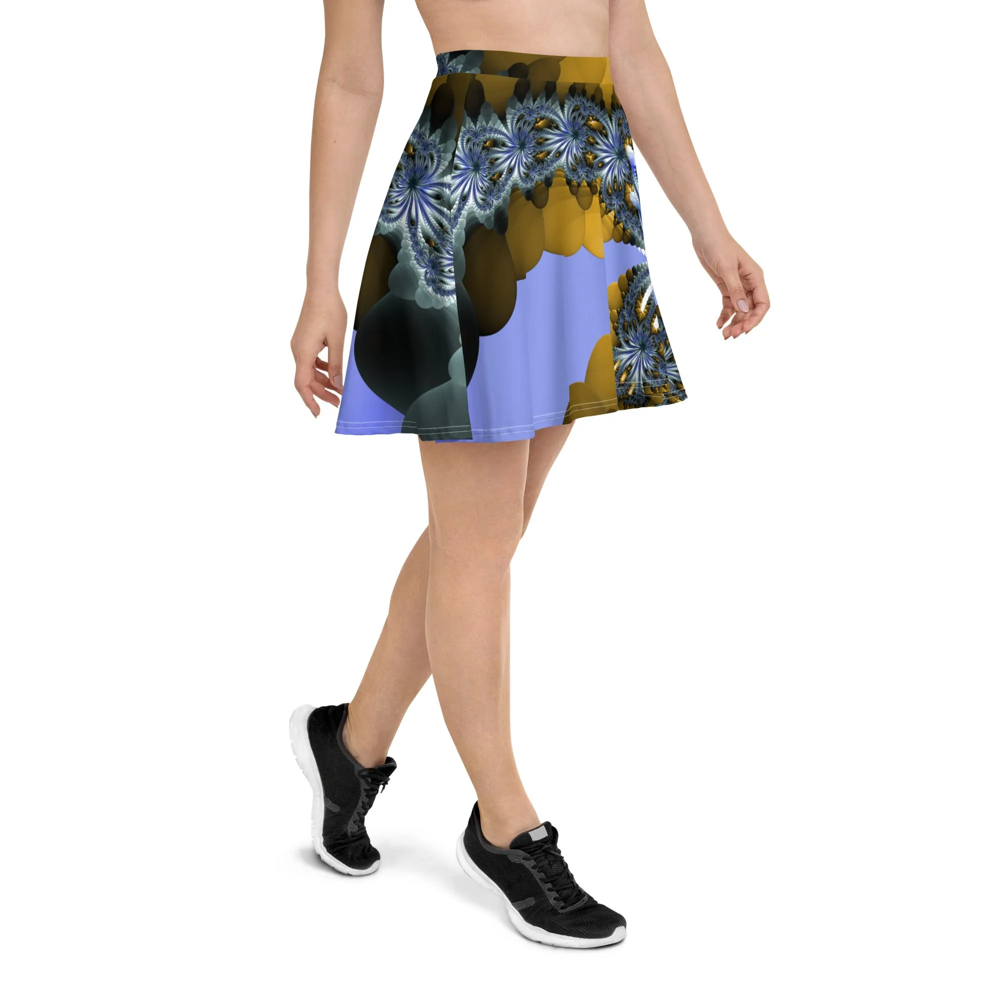 "Mystical Expansion" Collection - Designer Skater Skirt