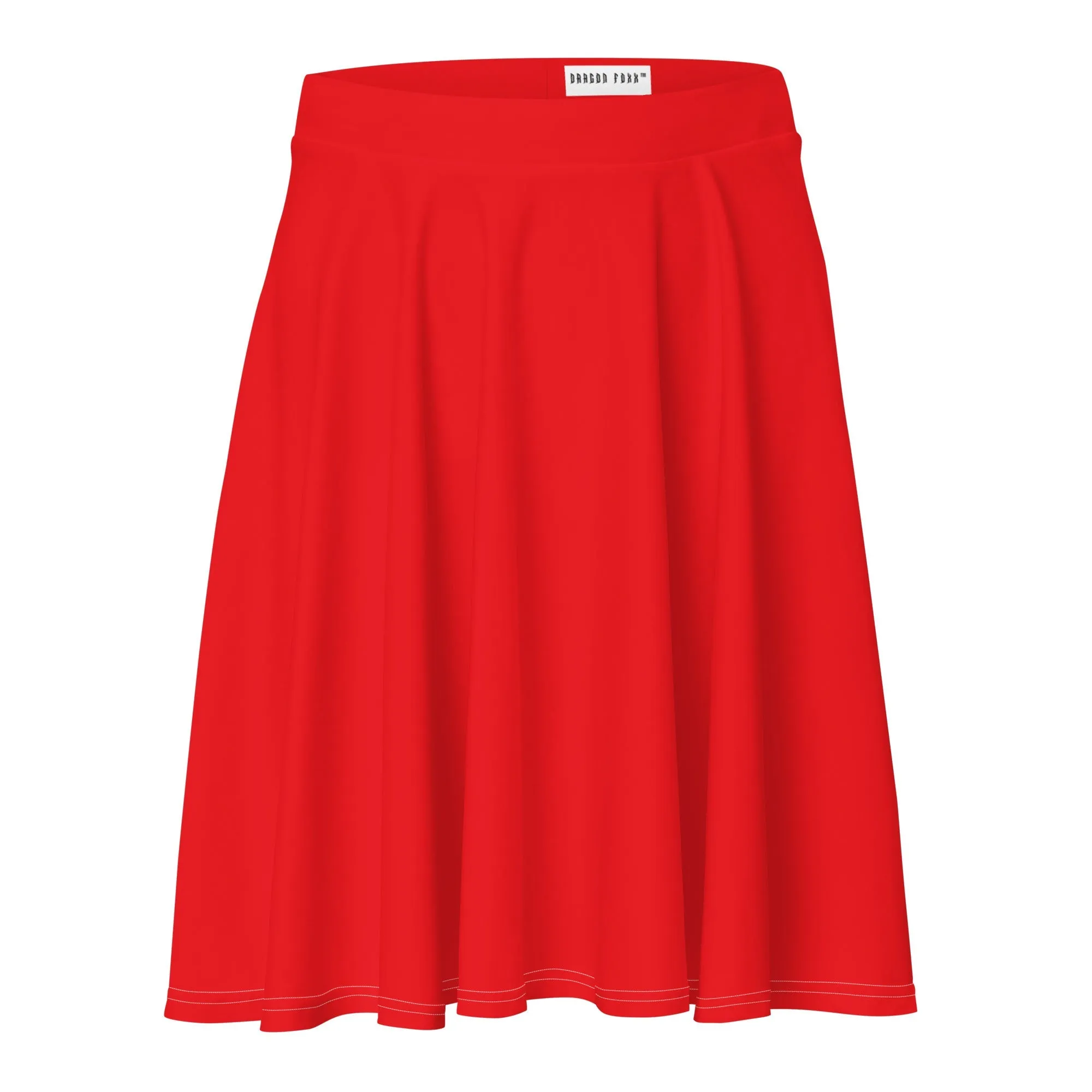 Red - Skater Skirt