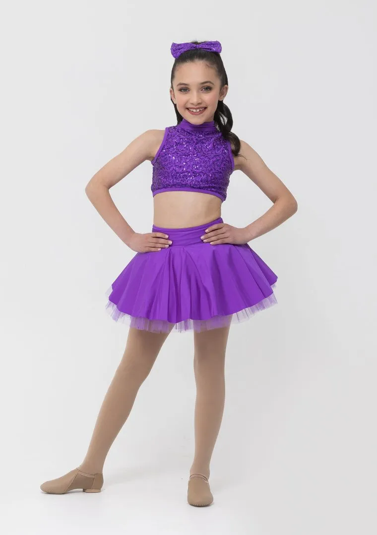 Studio 7 Skater Skirt | Purple