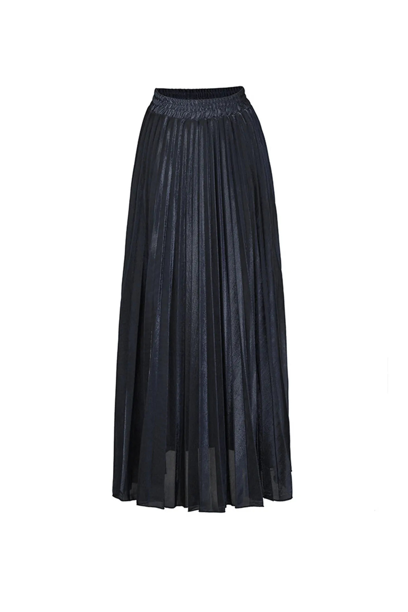 TastyHottie - Glitter Pleated Midi Skirt