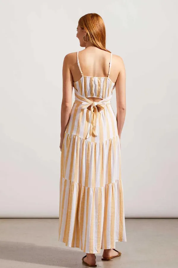 Tribal Linen Maxi Dress